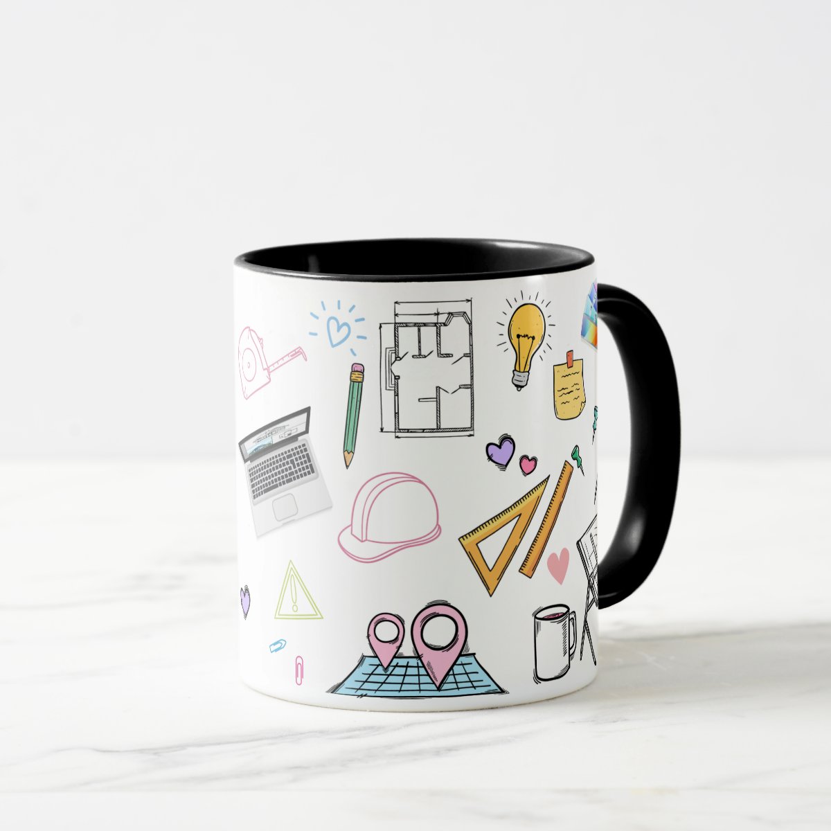 Caneca Arquitetura Profissão Presente Criativo Arquiteta