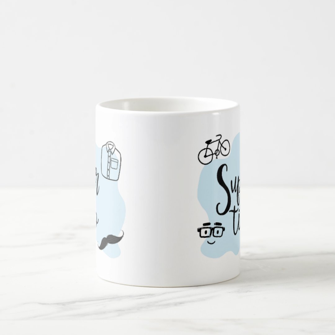 Caneca Masculina Presente de Aniversário para Super Tio