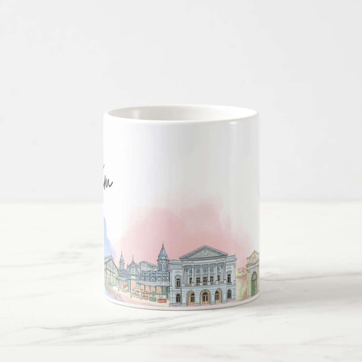 Caneca Personalizada Pará Lembrança Cidade Belém