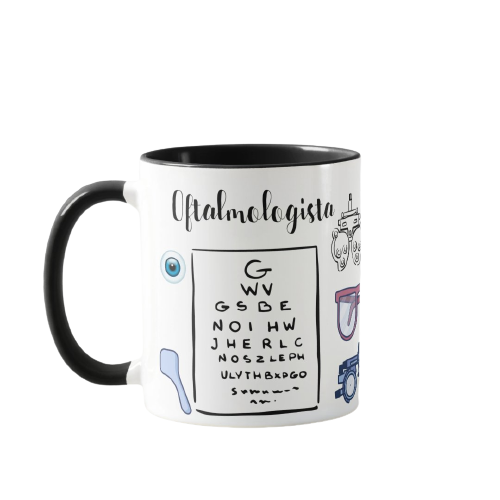 Caneca Personalizada Presente para Médicos Oftalmologistas