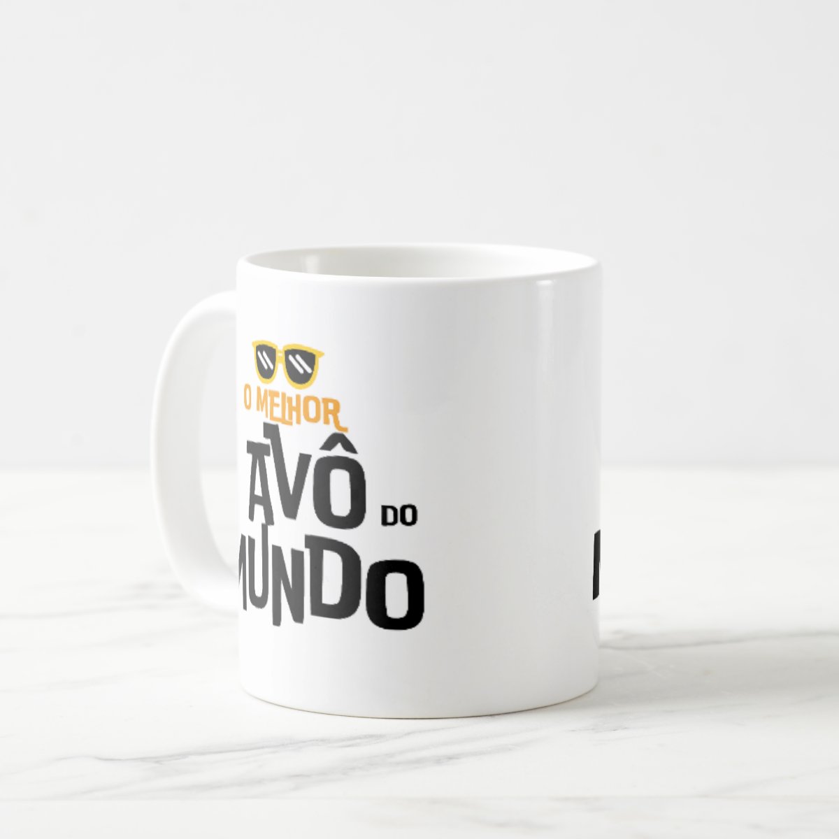Caneca Personalizada Presente Divertido para Avô Melhor