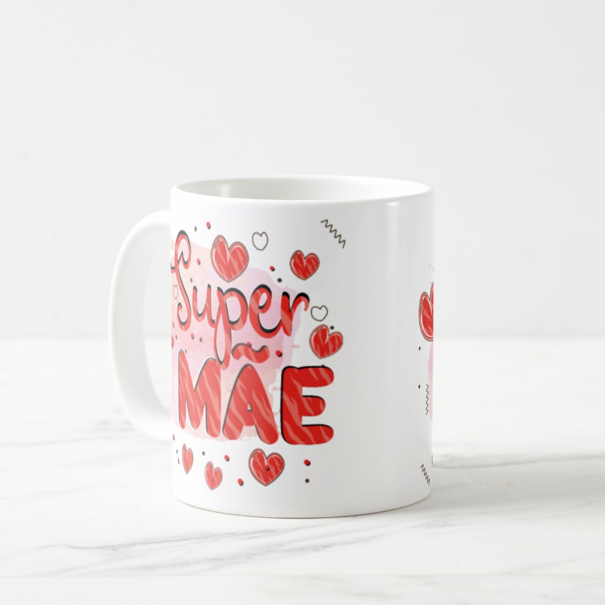 Kit Presente Criativo para Mãe Almofada e Caneca Super Mãe