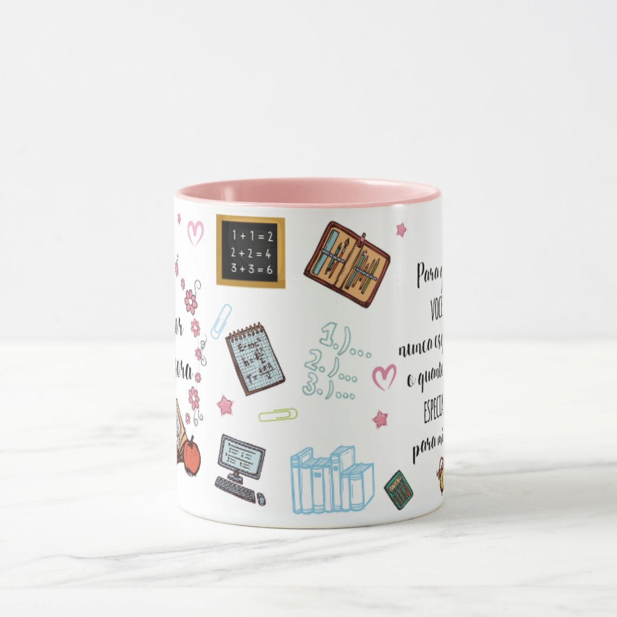 Caneca Personalizada Dia dos Professores com Agradecimento