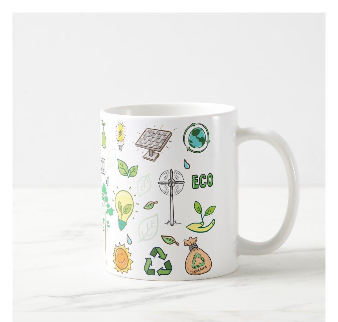 Caneca Divertida Engenharia Ambiental com Nome Personalizado