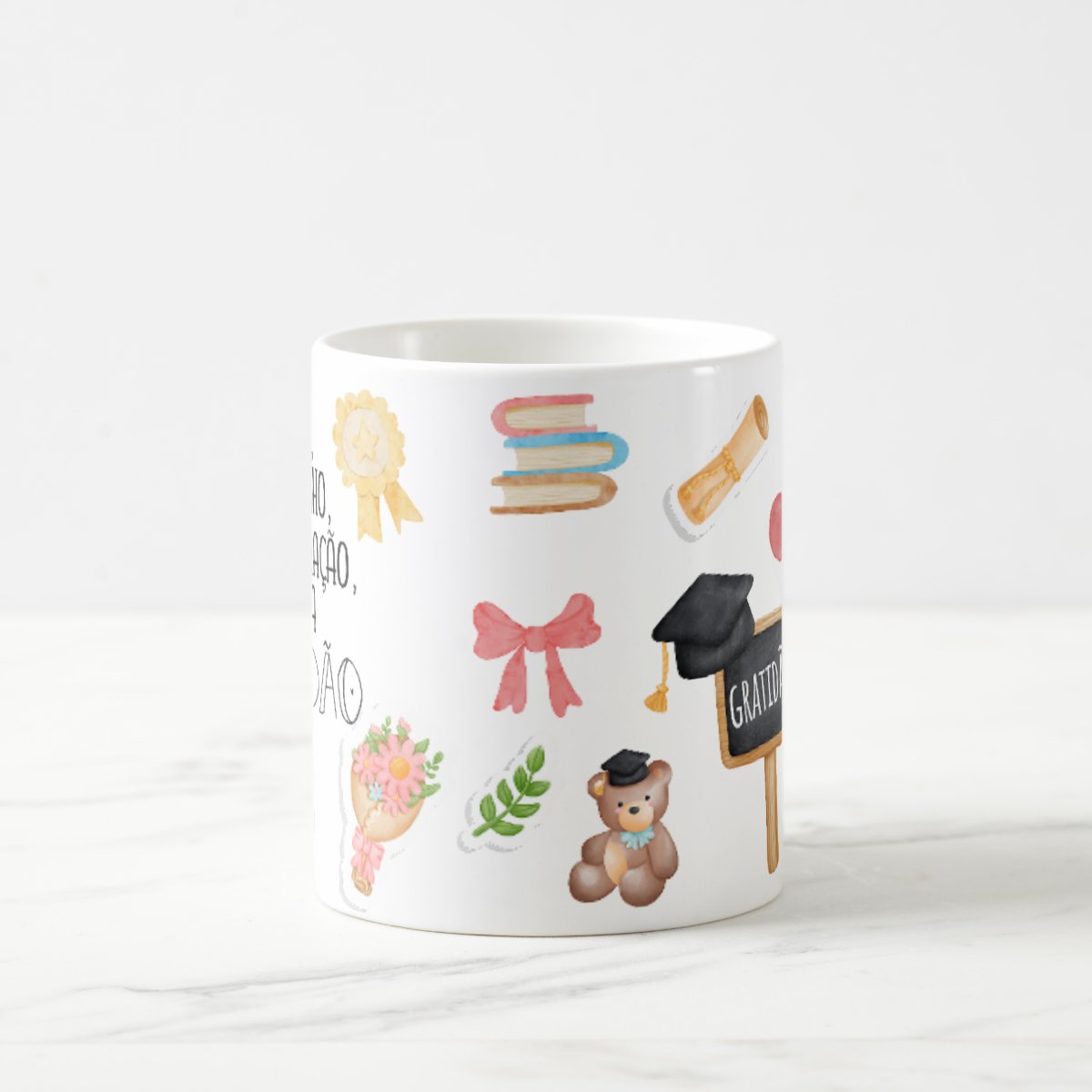 Caneca Personalizada Professora Lembrança Gratidão Dia Professor