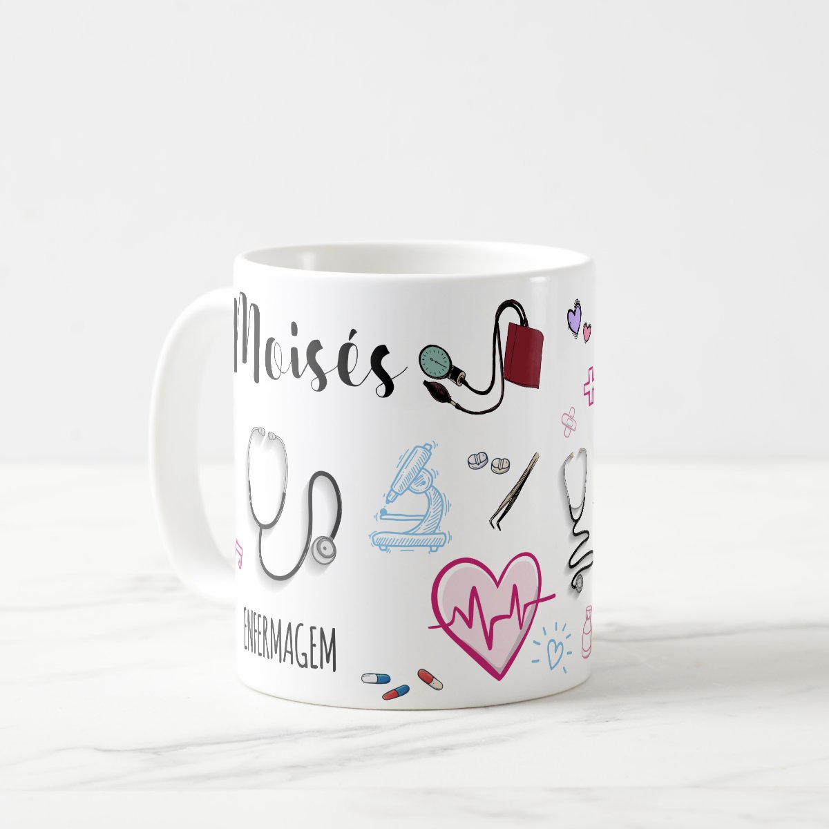 Caneca Enfermagem Profissão Presente Enfermeira Especial