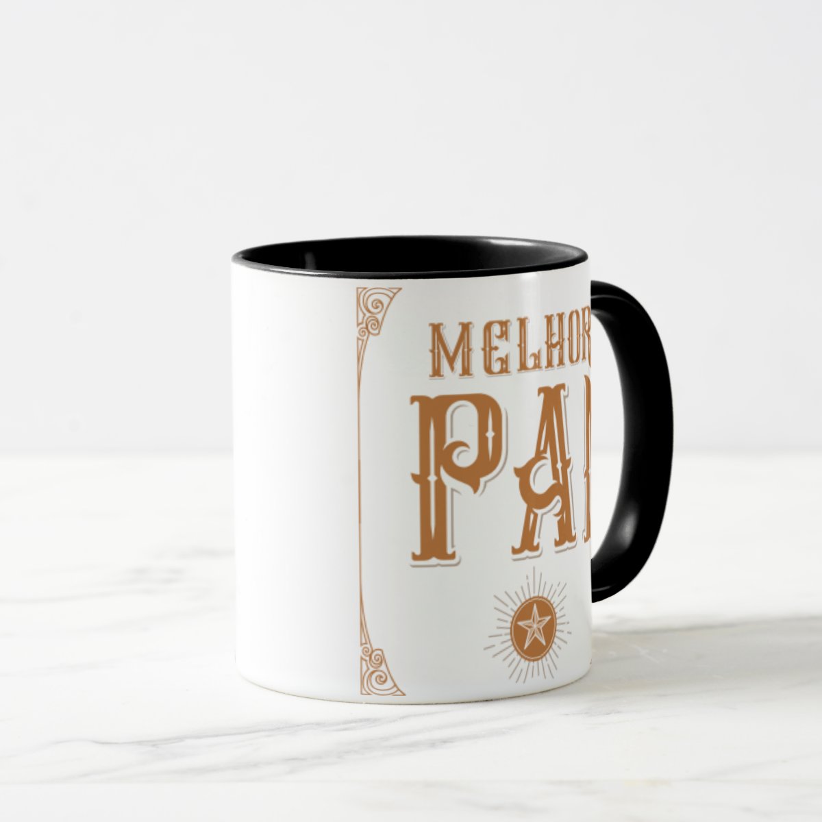 Caneca Presente Criativo Personalizado para Papai Melhor Pai