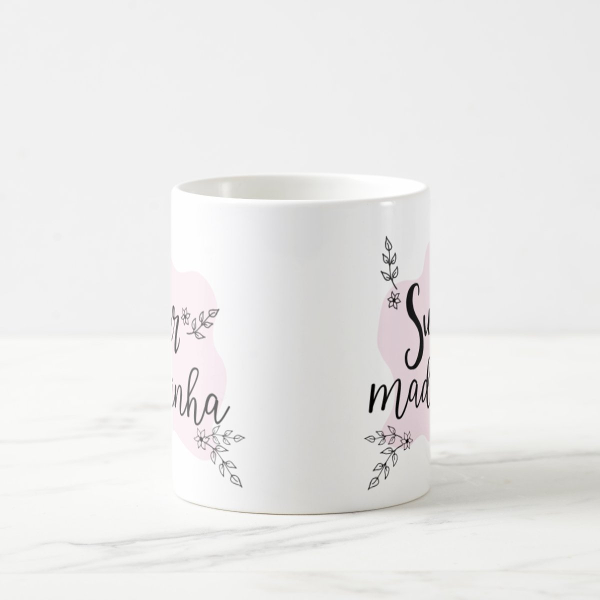 Caneca Mágica Presente Divertido para Super Madrinha Dinda