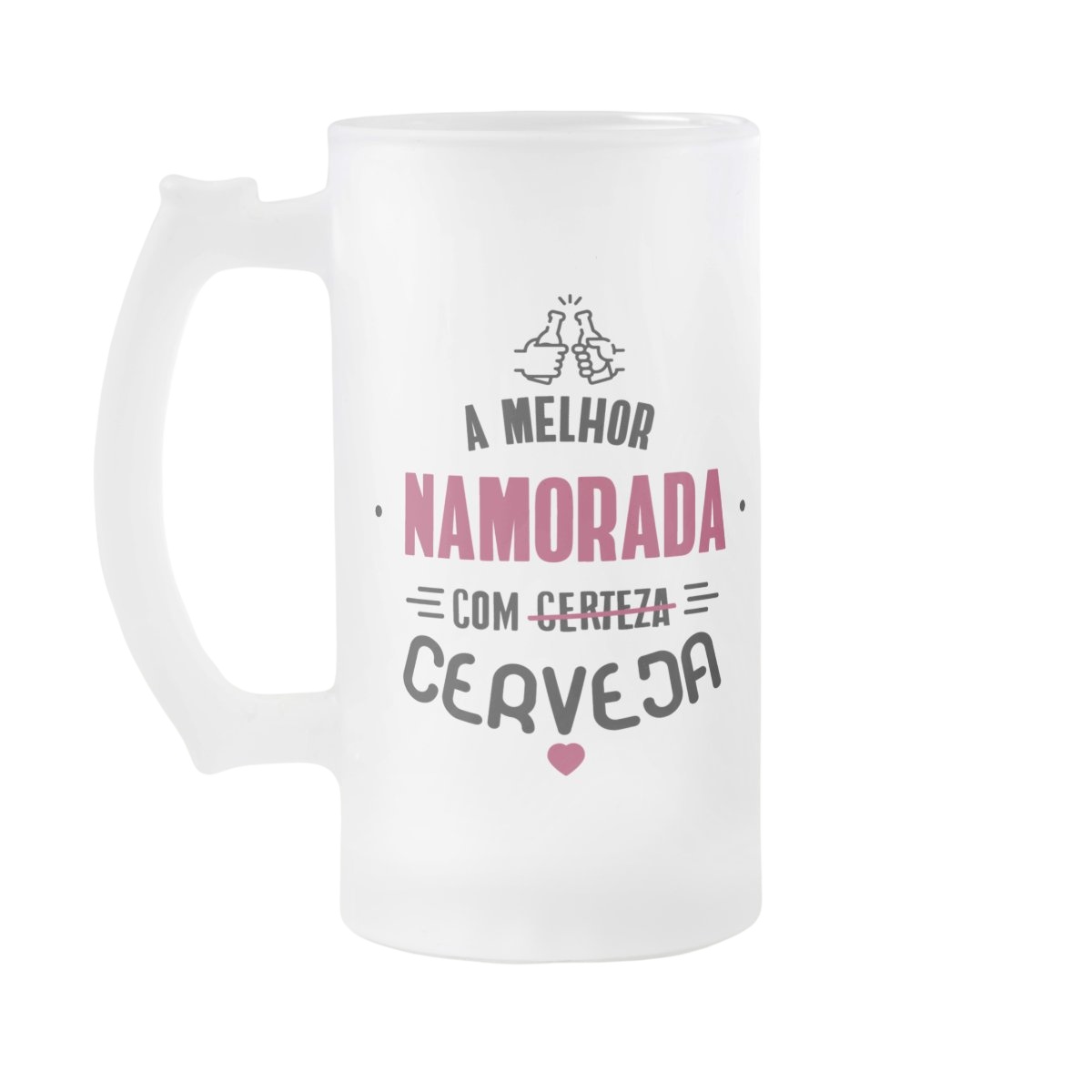 Copo de Cerveja Personalizado para Melhor Namorada - Outros (Casal)