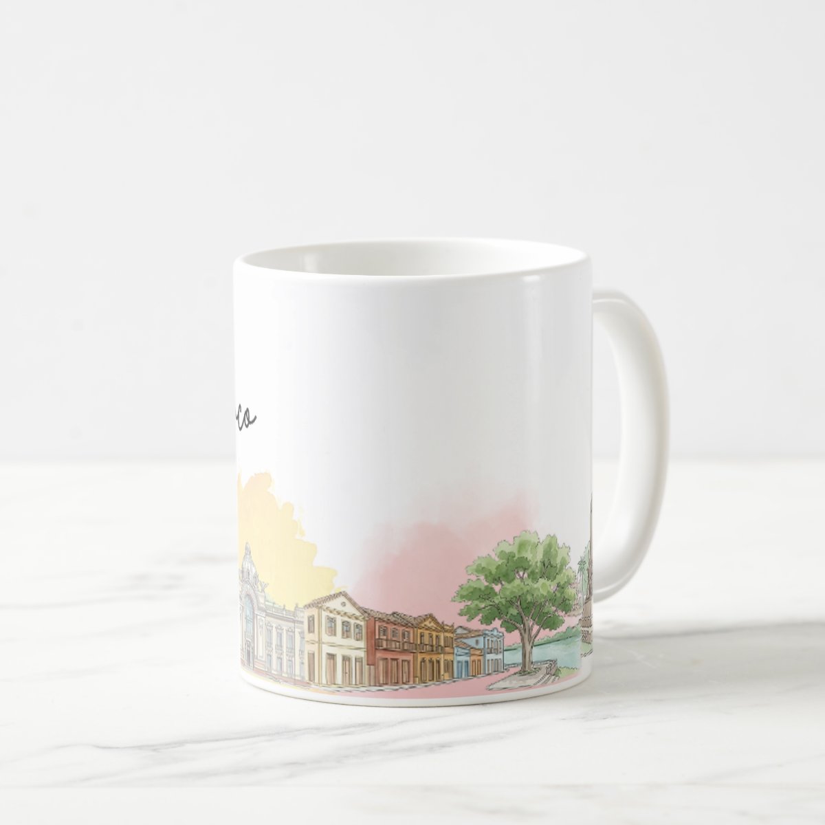 Caneca Personalizada Acre Lembrança Cidade Rio Branco
