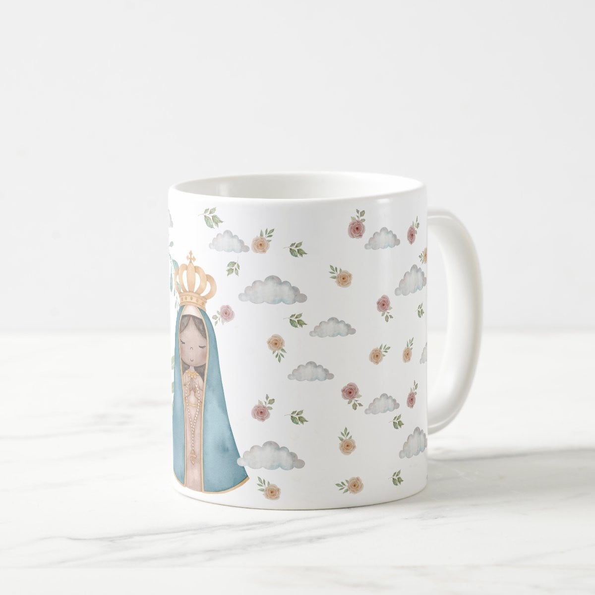 Caneca Padrinhos de Batismo Madrinha Presente Pronta Entrega