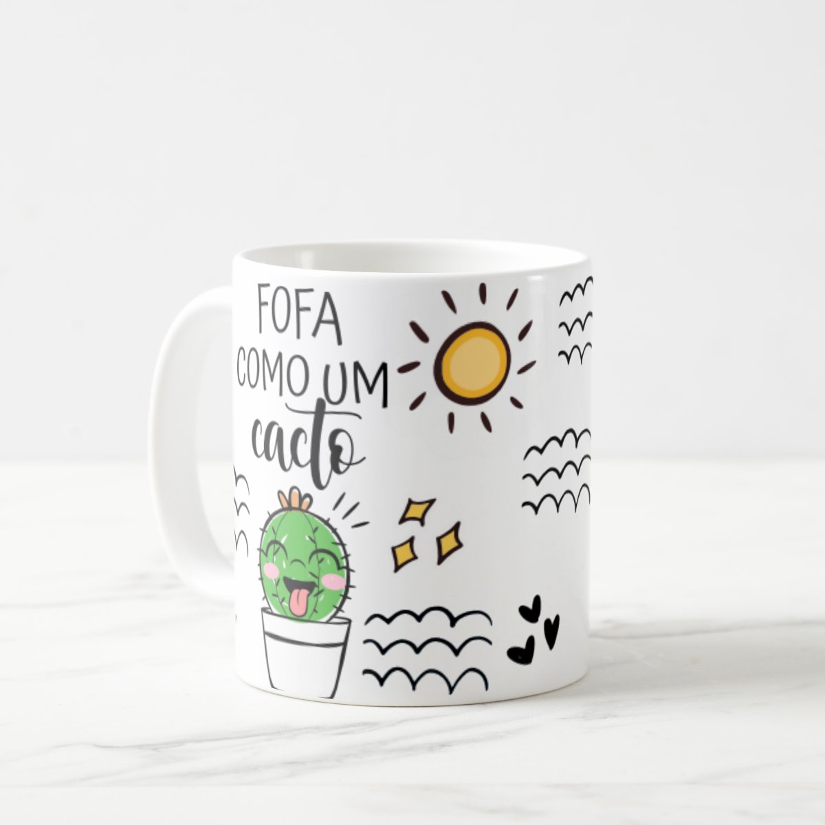 Caneca Divertida Presente Feminino Aniversário Amiga Bruta
