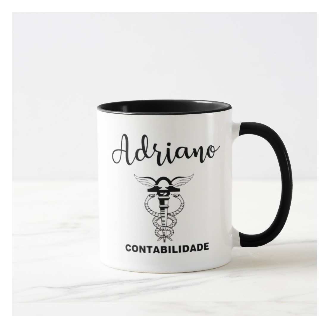 Caneca Personalizada Criativa de Contabilidade para Contador
