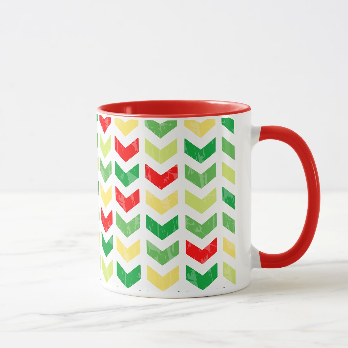 Caneca Personalizada Presente Feliz Natal com Frase Colorida