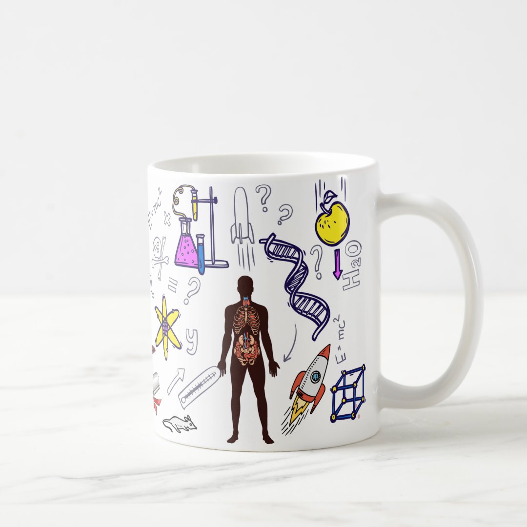 Caneca Personalizada Presente para Professor de Ciências