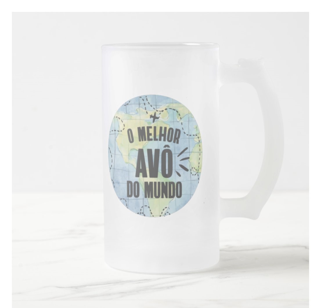Copo de Chopp o Melhor Avô do Mundo