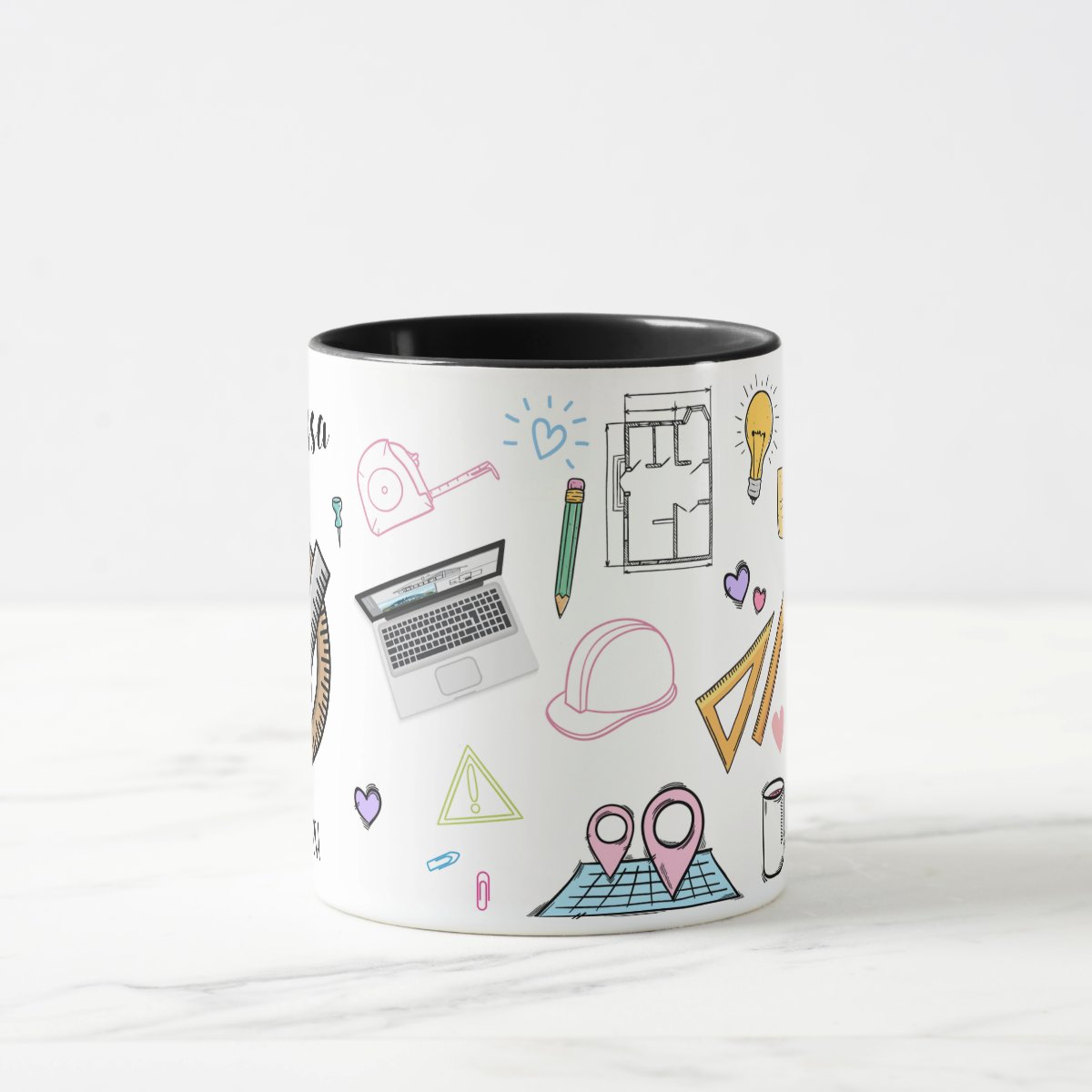 Caneca Arquitetura Profissão Presente Criativo Arquiteta