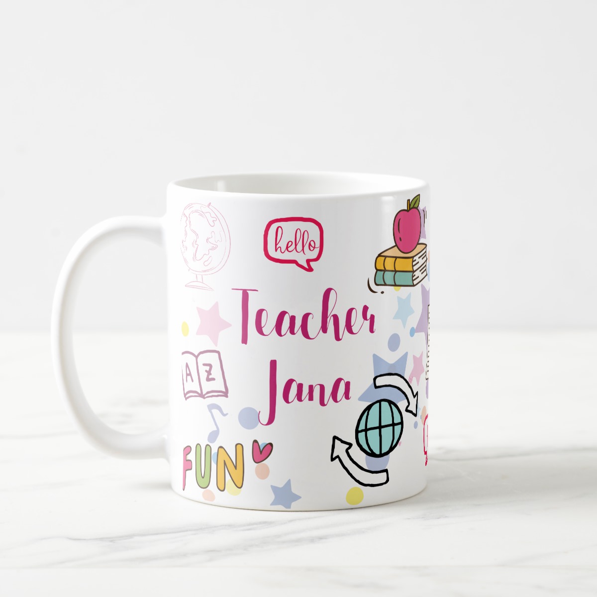 Caneca Presente Dia dos Professores Professora de Inglês