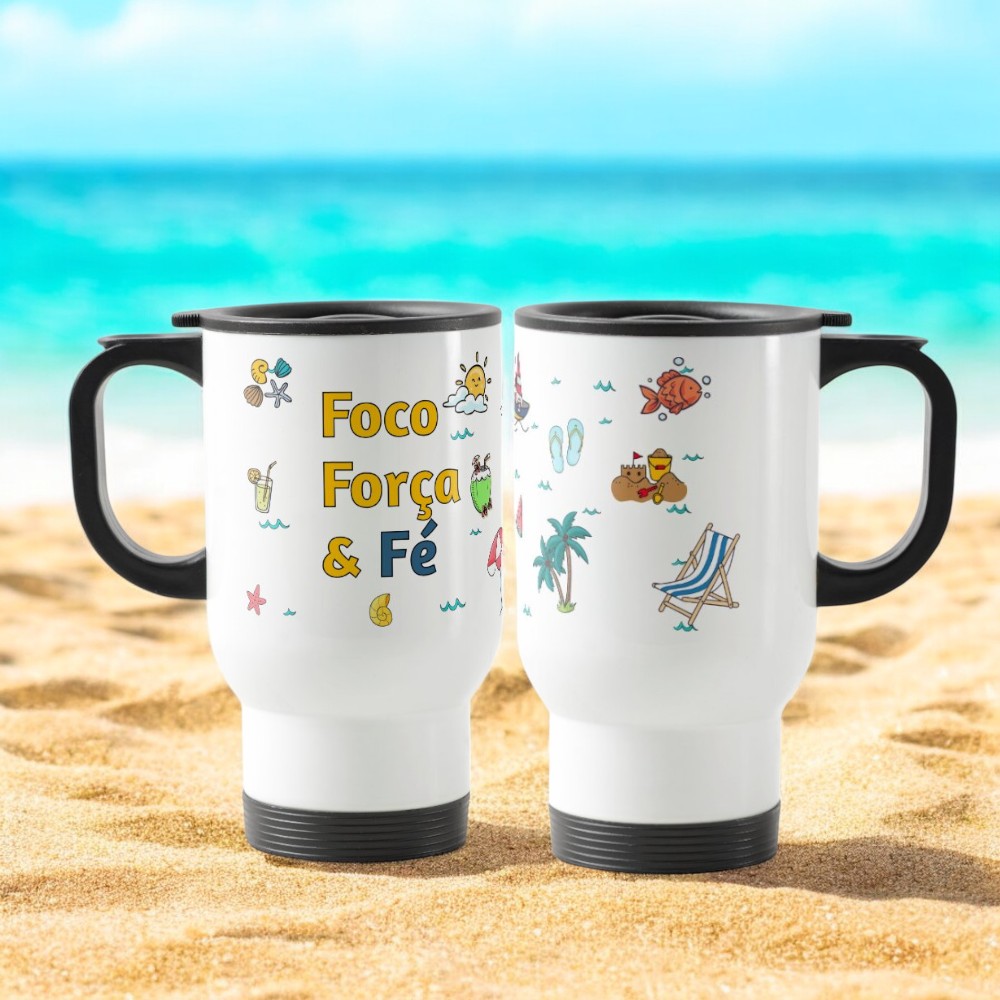 Copo Térmico Premium Praia Verão Presente Especial Amigos - Outros (Amigo(a))