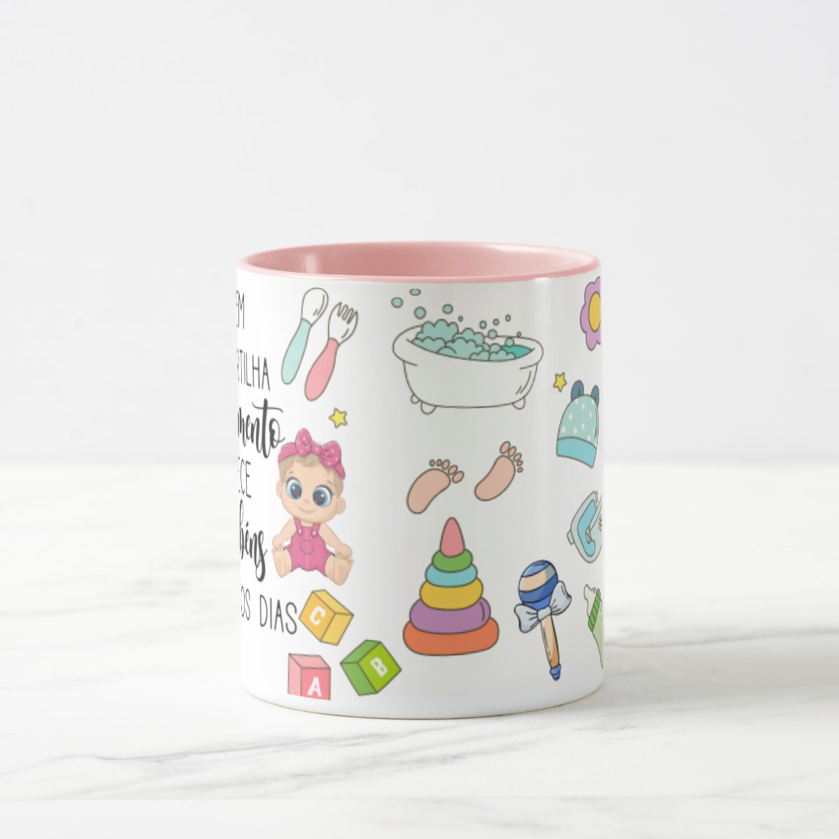 Caneca Presente Dia Dos Professores Para Professora Berçário