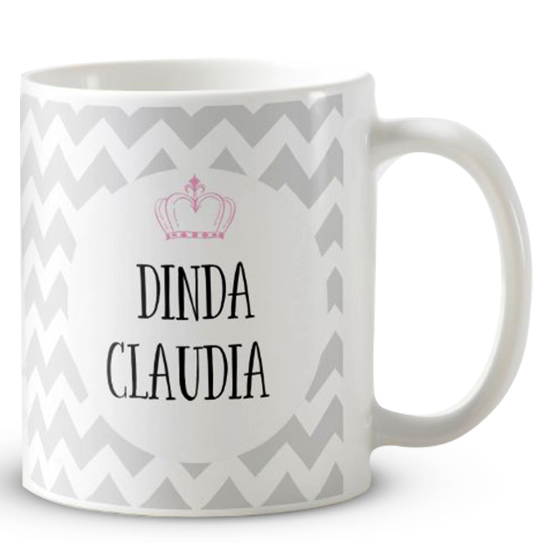Caneca e Caixinha Presente Promovida a Madrinha com Nomes