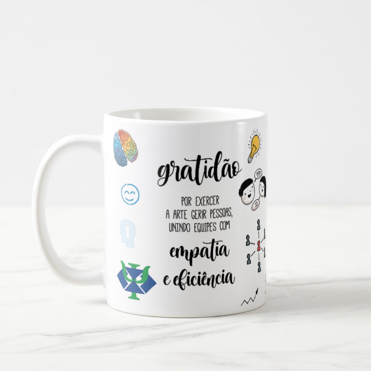 Caneca Profissão Presente Profissionais de Recursos Humanos