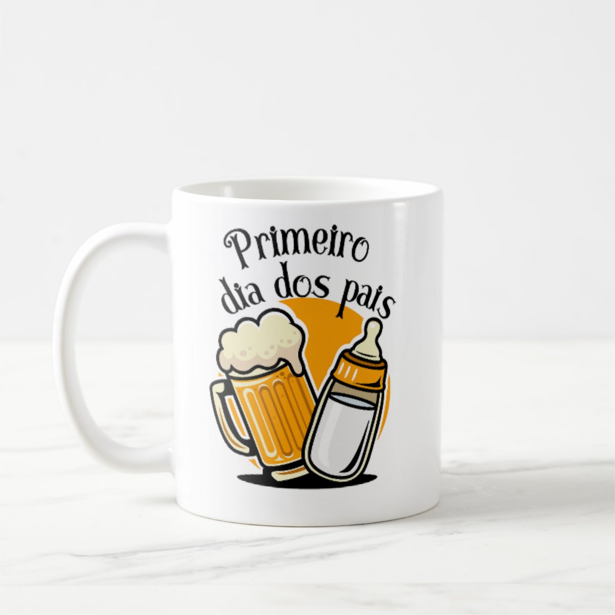 Caneca Pai Cervejeiro Presente Primeiro Dia Dos Pais