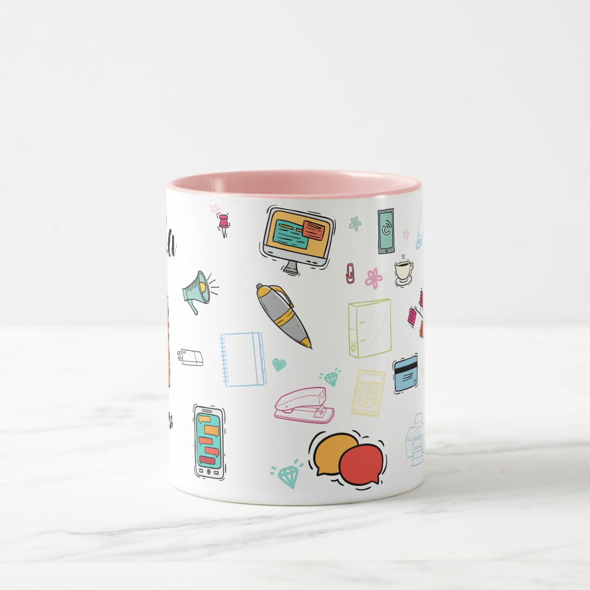 Caneca Divertida de Secretaria Executiva com Nome Profissão