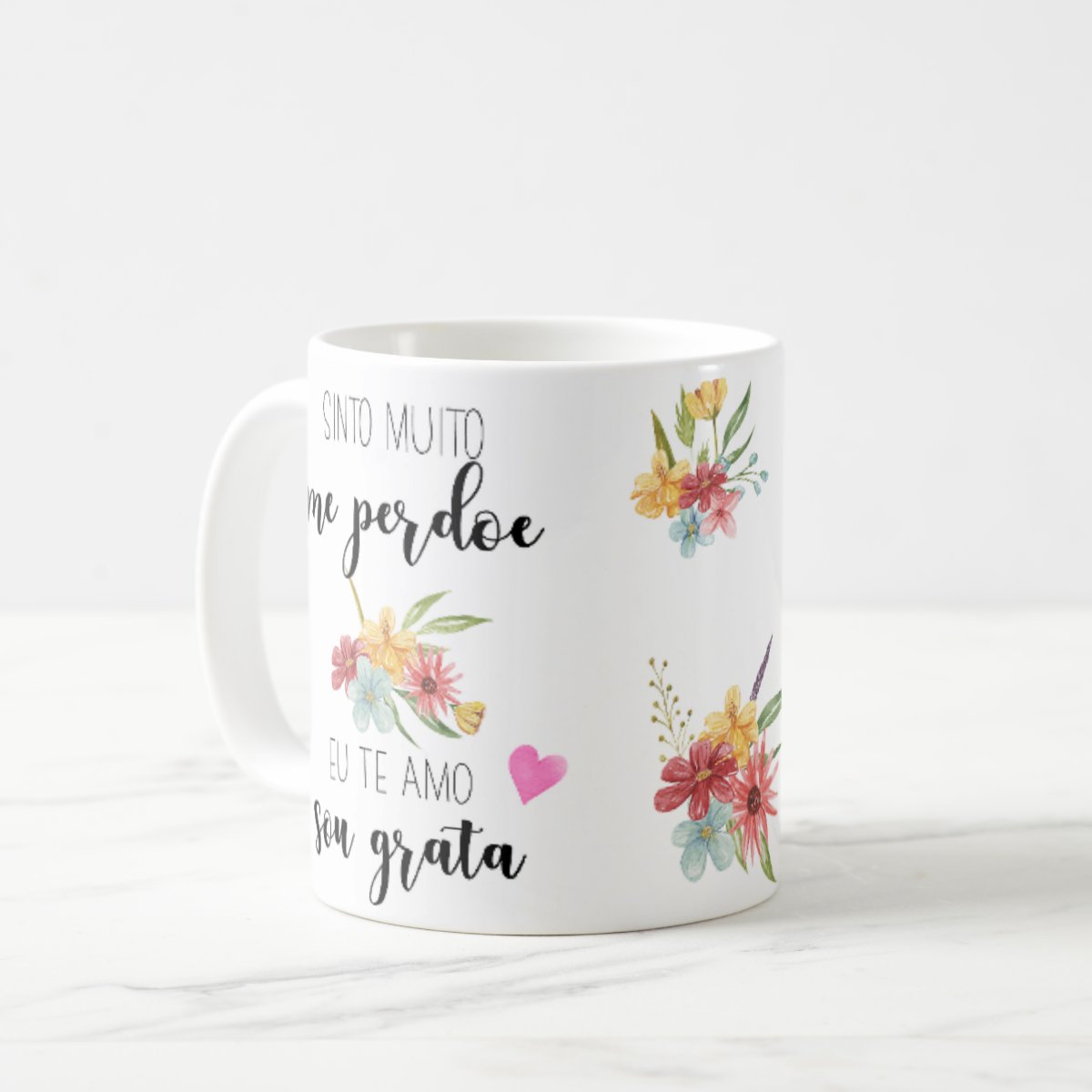 Caneca Presente Personalizado com Oração Ho’oponopono