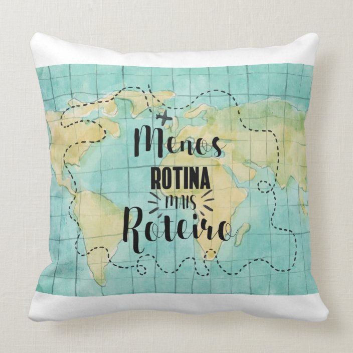 Almofada Decorativa Menos Rotina - Hobbies (Menos Rotina)