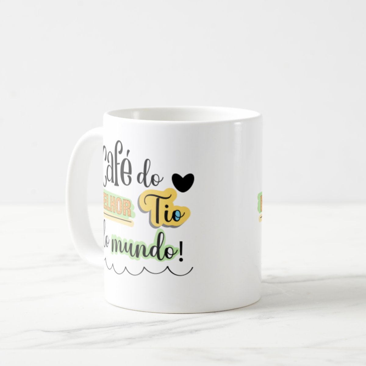 Caneca de Café Personalizada Presente Tio Titio 
