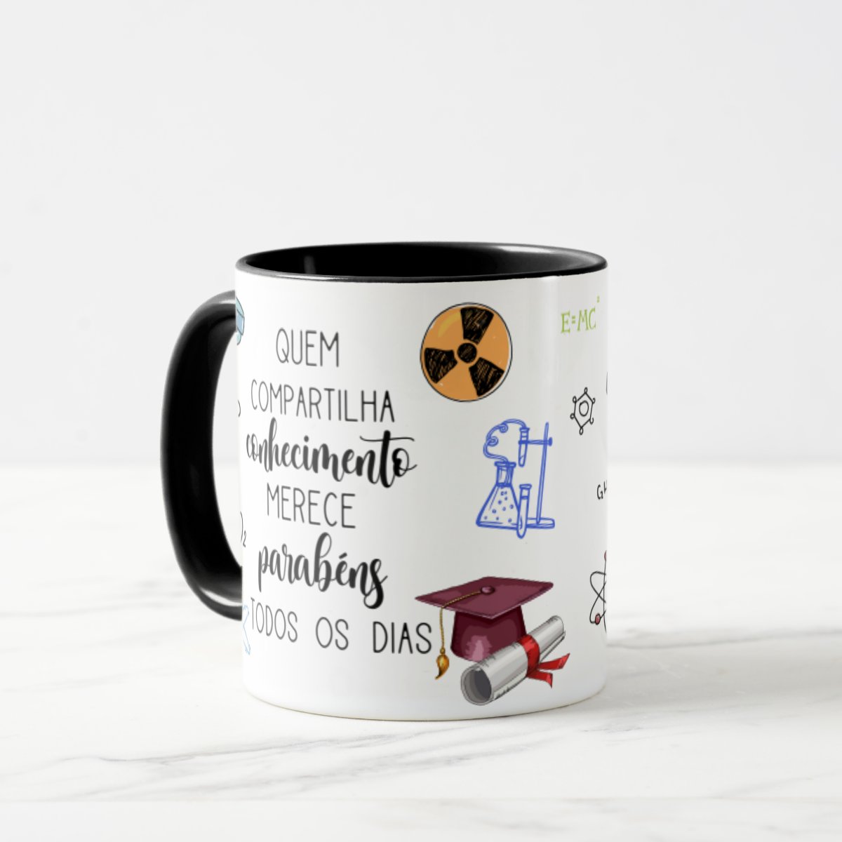 Caneca de Presente Dia dos Professores Professora de Química