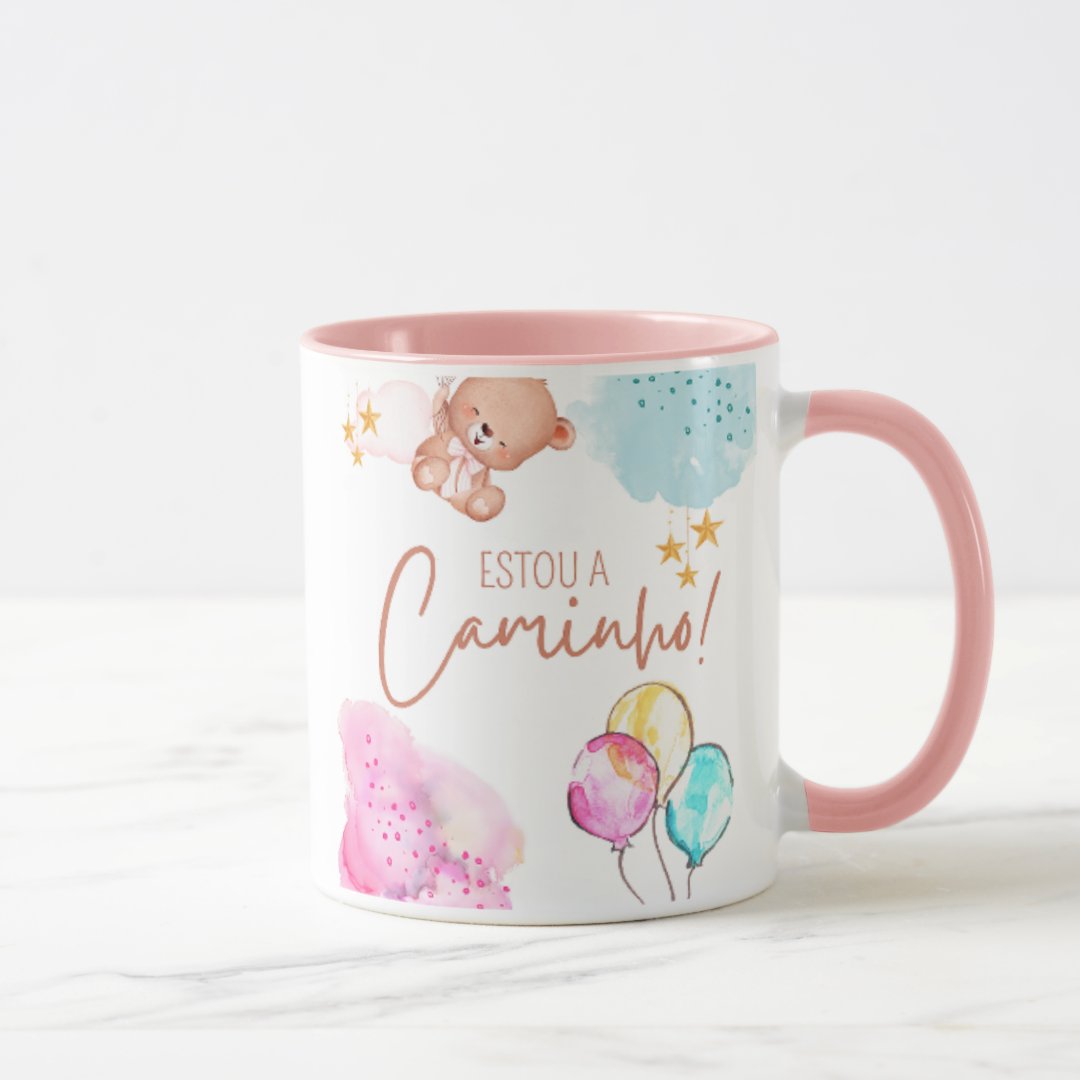Caneca Presente Revelação de Gravidez Promovido a Papai