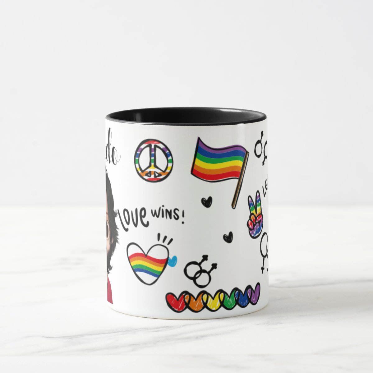 Caneca Personalizada Presente Criativo Namorado Lgbt Gay