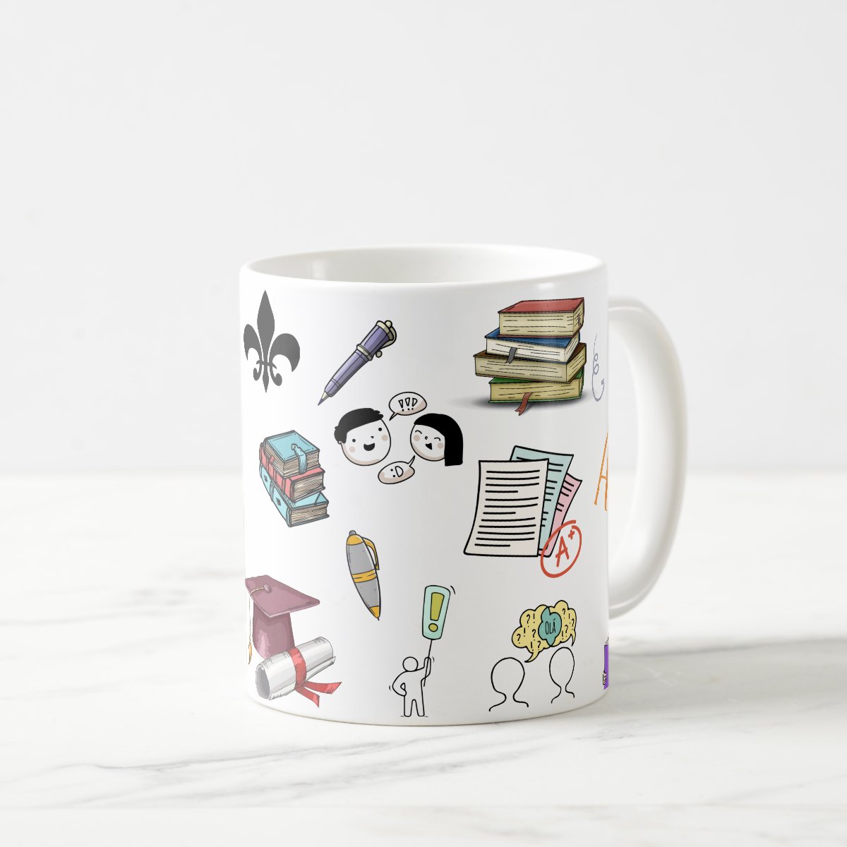 Caneca Presente Criativo Professor de Português Professora