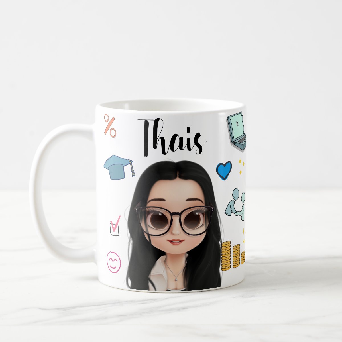 Caneca Ciências Econômicas Economista Personalizada Nome