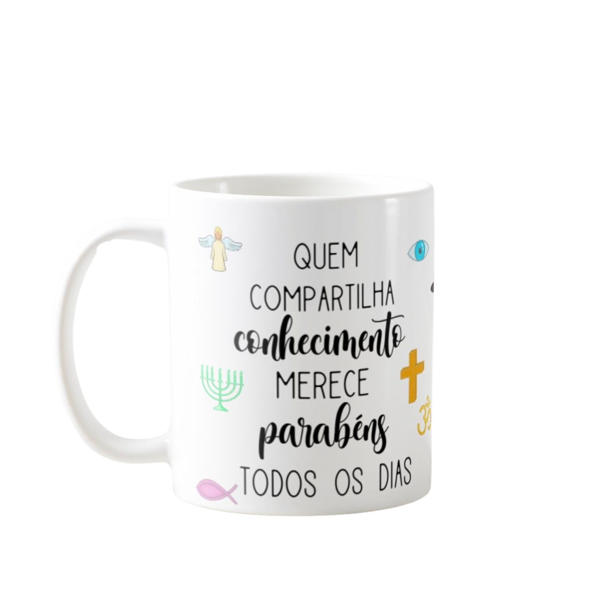 Caneca Presente Dia Dos Professores Ensino Religioso Escola - Dia dos Professores (Professor(a))