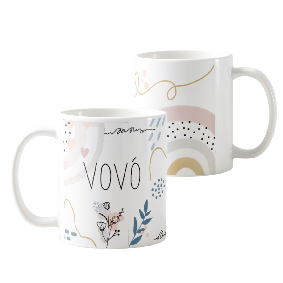 Kit Presente Moderno Especial Minimalista Vovô e Vovó