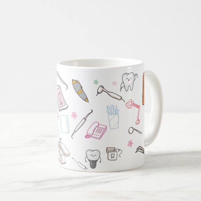 Caneca Personalizada Odontologia Presente Especial Dentista