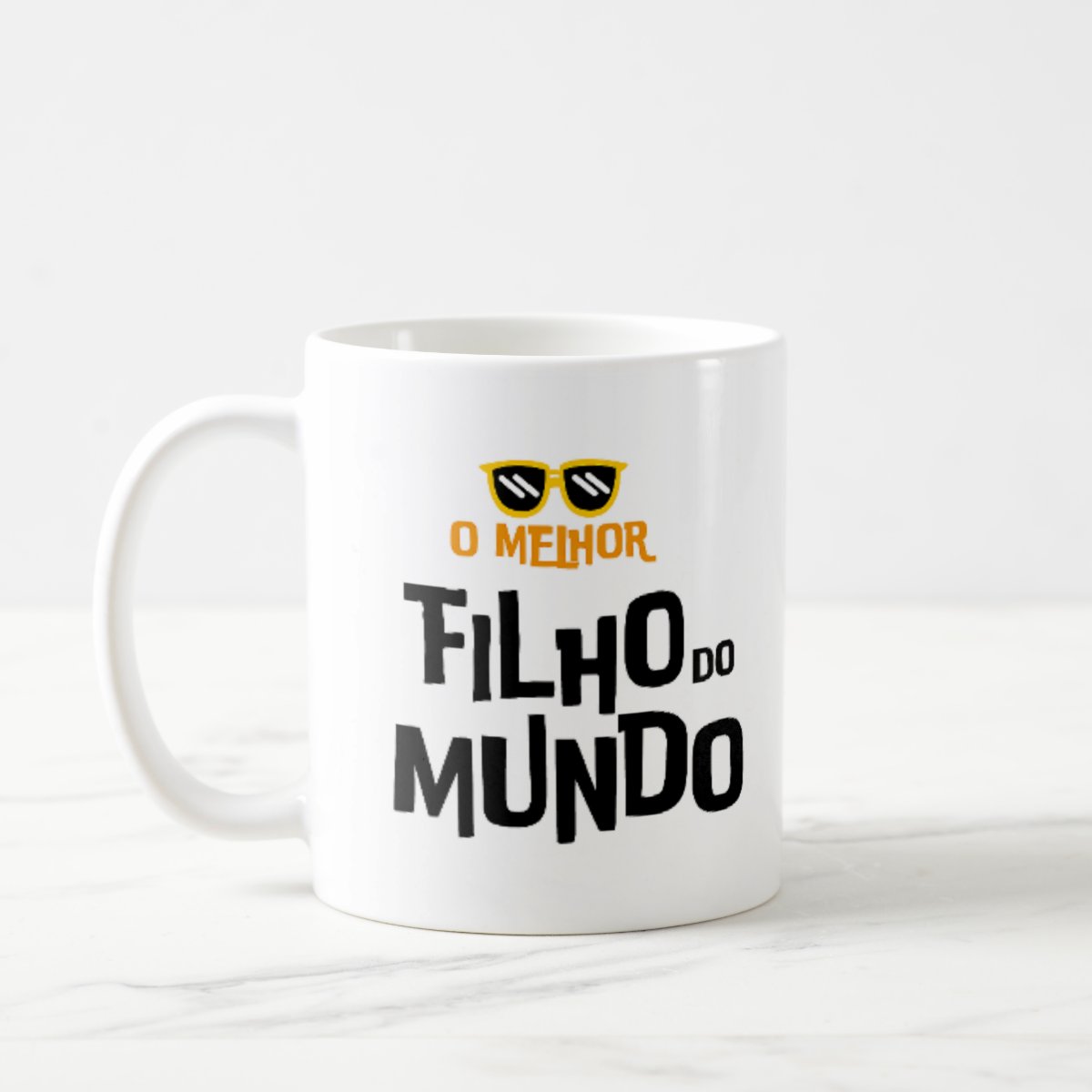 Caneca Personalizada Presente Divertido para Filho Melhor