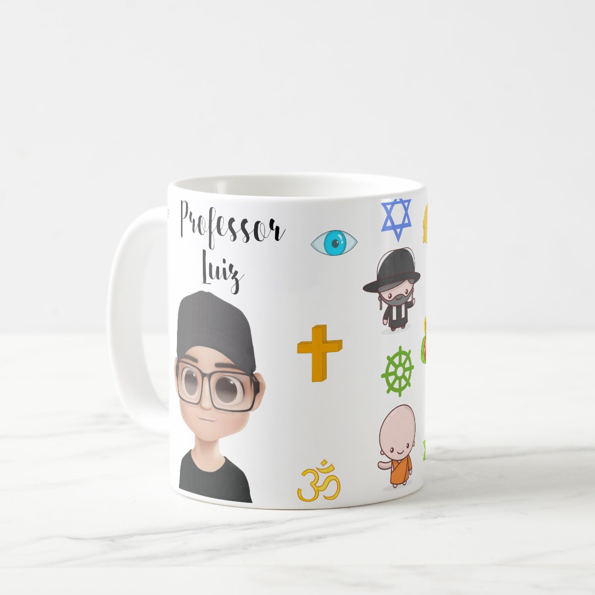Caneca Presente Personalizado Professor Ensino Religioso