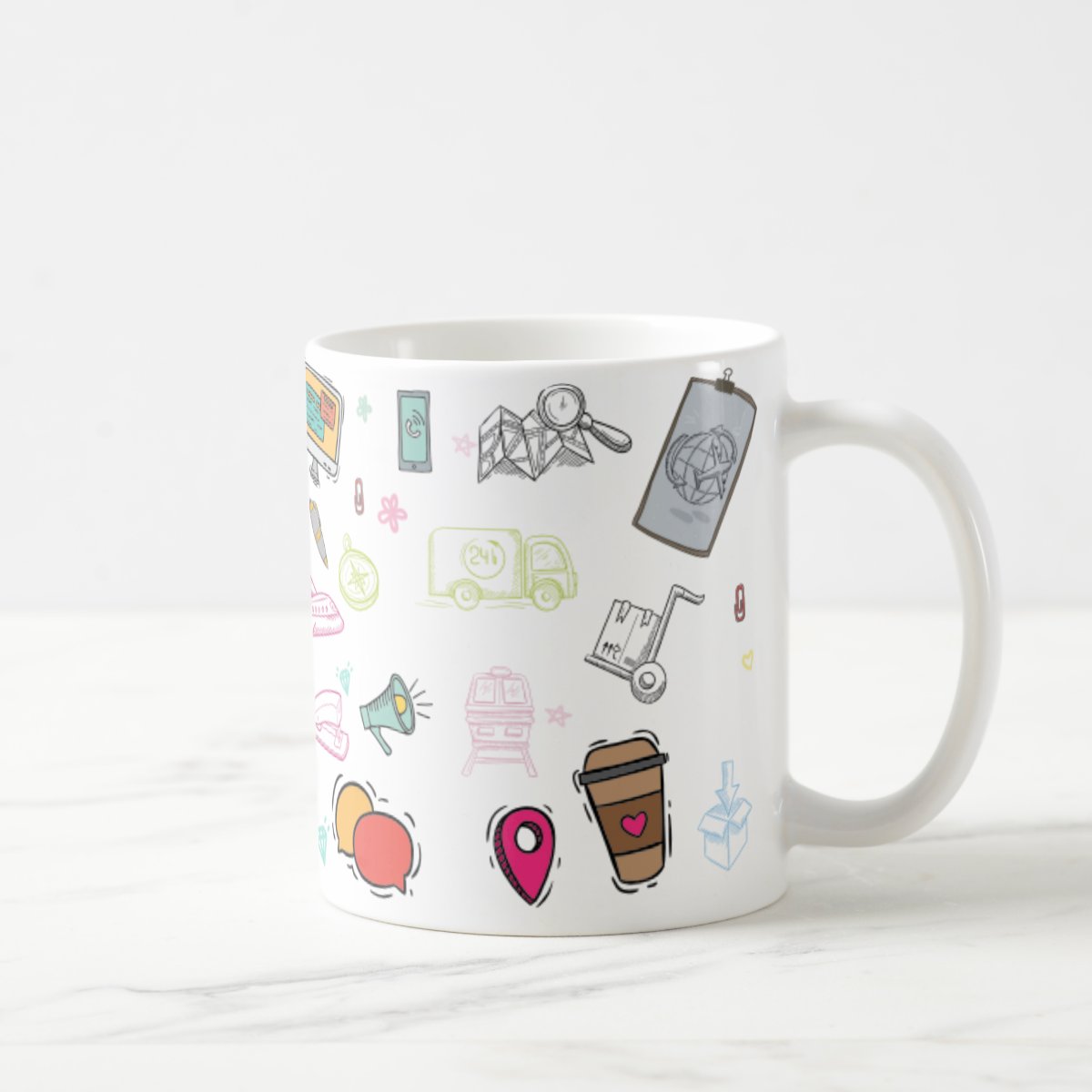 Caneca Personalizada Comércio Exterior com Nome e Avatar