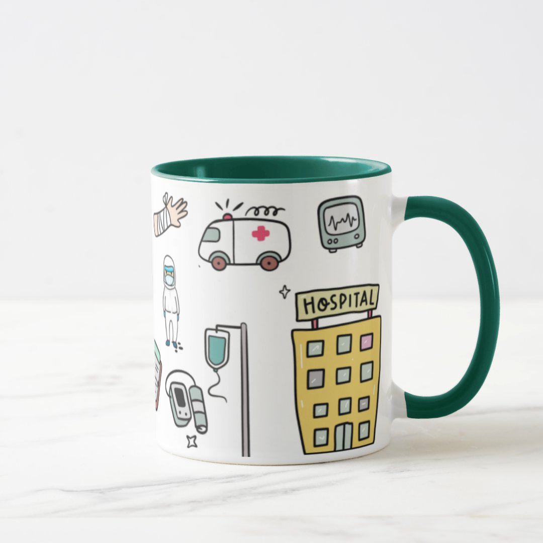 Caneca Personalizada Presente Enfermeiros Dia da Enfermagem