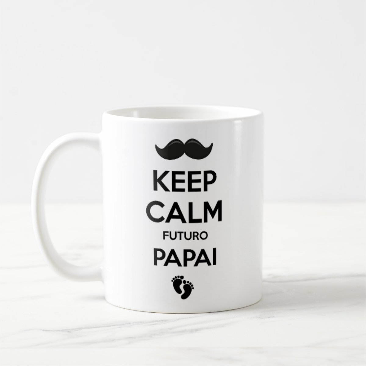 Caneca Revelação Gravidez Futuro Papai