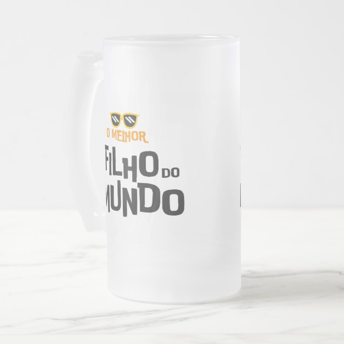 Copo de Cerveja Personalizado Divertido para o Melhor Filho