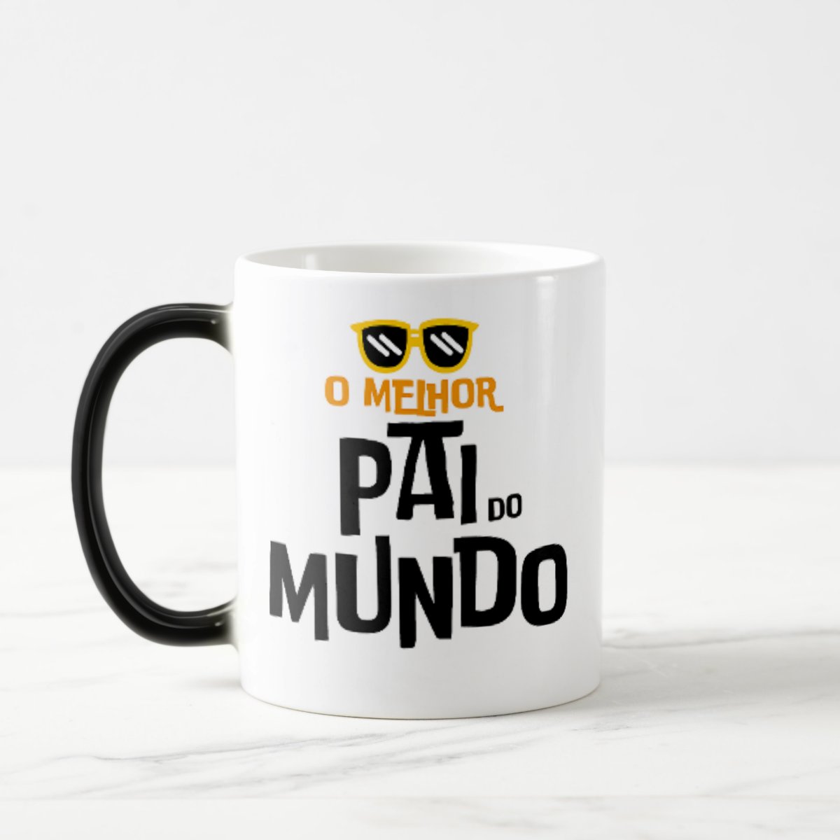 Caneca Mágica Criativa Presente Divertido para o Melhor Pai