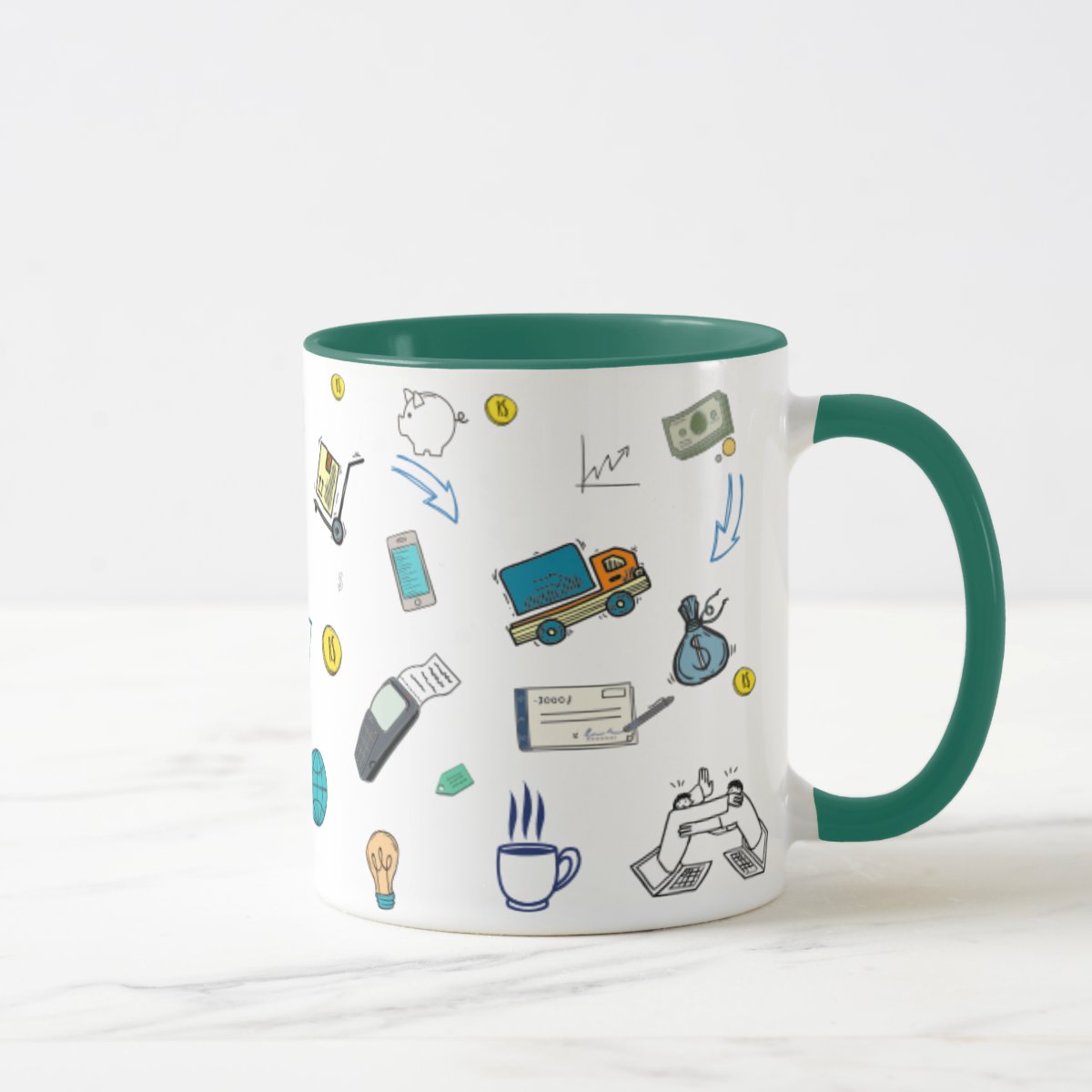 Caneca Profissão Operacional Presente Criativo Comprador
