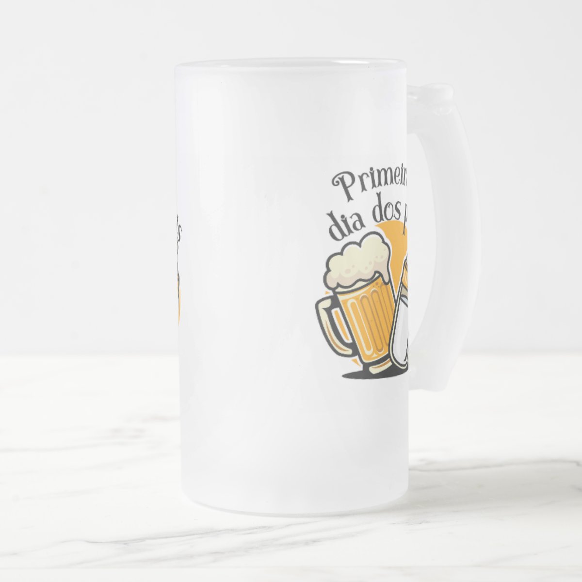 Copo De Cerveja Pai Cervejeiro Presente Primeiro Dia Dos Pai