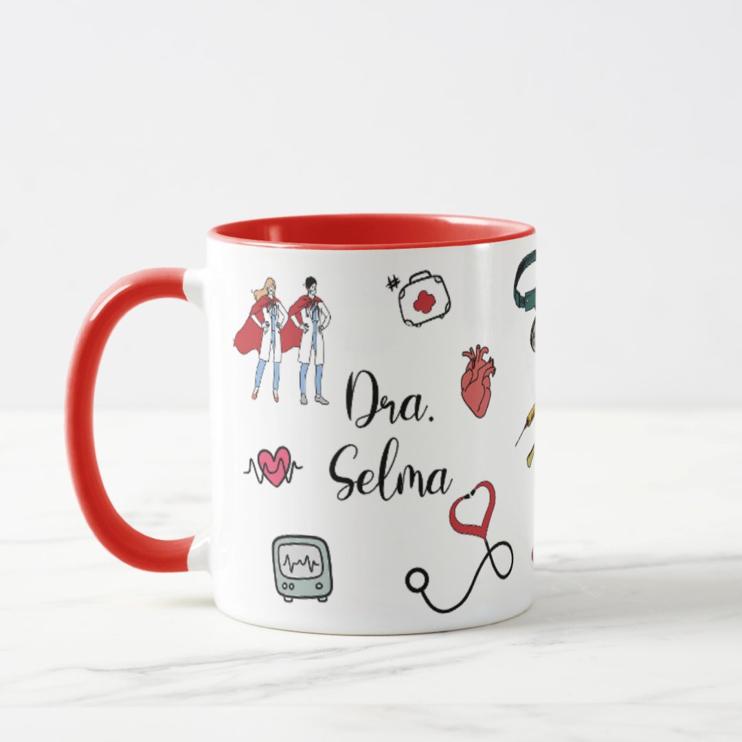Caneca Personalizada Criativa para Médico Clínico Geral