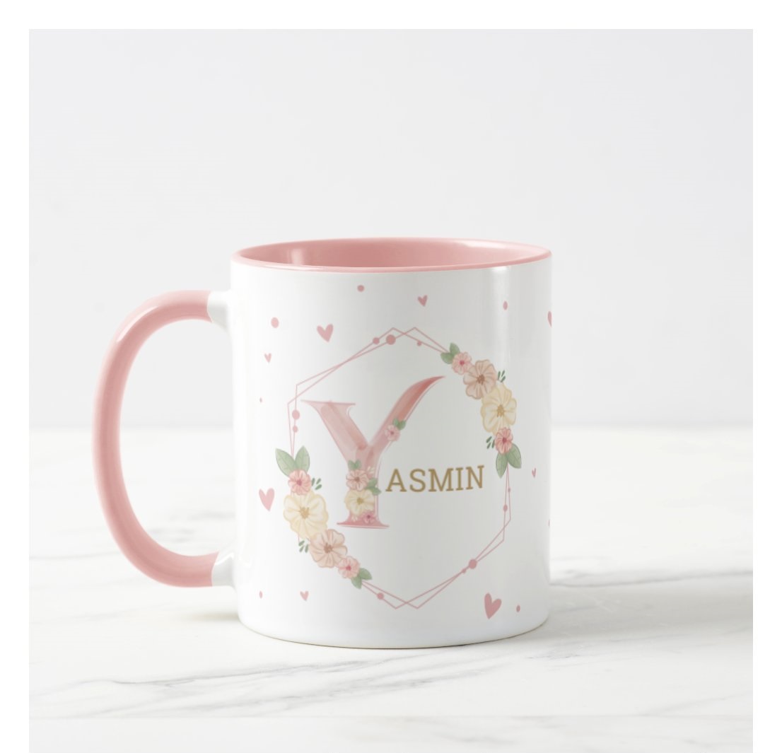 Caneca Personalizada Feminina Presente com Foto Nome Mulher